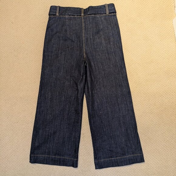 Angela Davis Crop Wide Leg Jeans - Picture 3 of 4